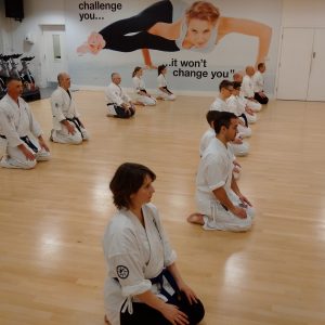 DOJO COMMANDS Seiza Kneeling